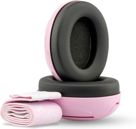 Ear Defenders Παιδικές Ωτοασπίδες σε Ροζ Χρώμα 2τμχ