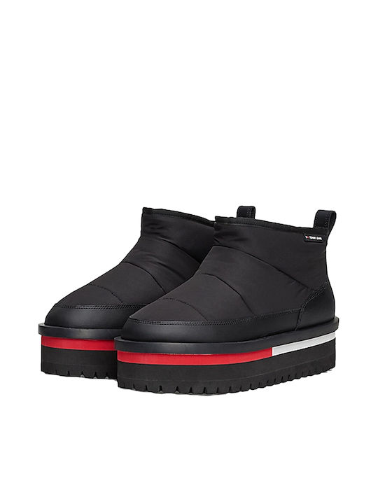 Tommy Hilfiger Damen Knöchelstiefel Schwarz