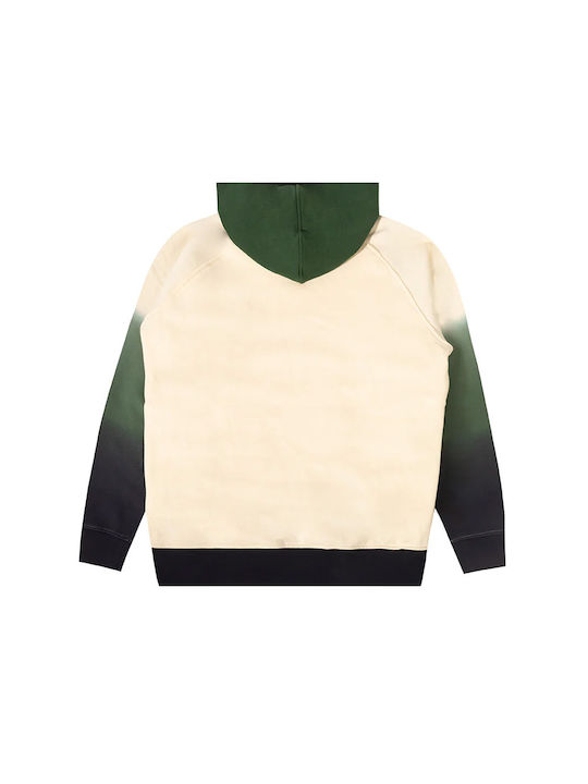 The Hundreds Men's Sweatshirt with Hood and Pockets Off White