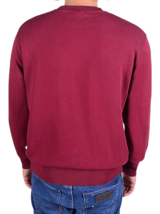 Franklin & Marshall Herren Sweatshirt Bordeaux