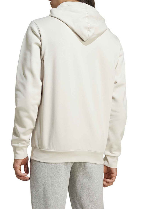 Adidas Men's Sweatshirt with Hood Beige