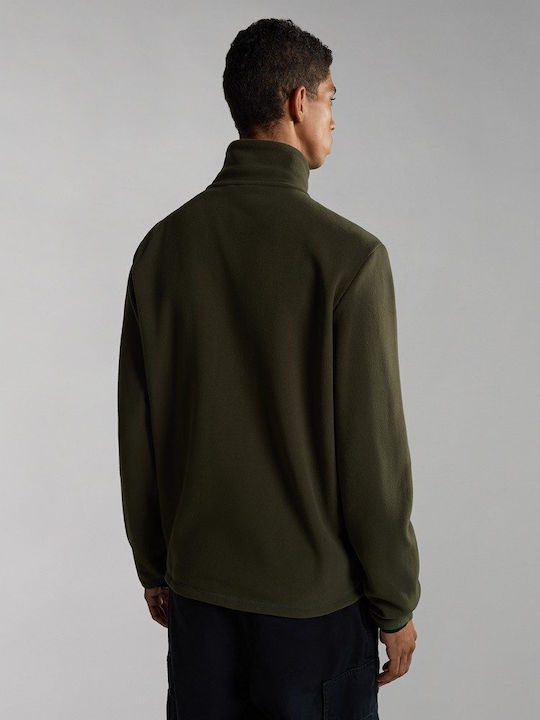 Napapijri Men's Sweatshirt Jacket Green