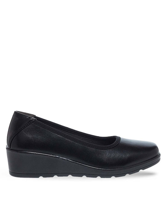 Parex Damen Ballerinas Spitz zulaufend in Schwarz Farbe