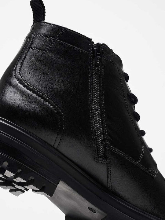 Leather Black Boots