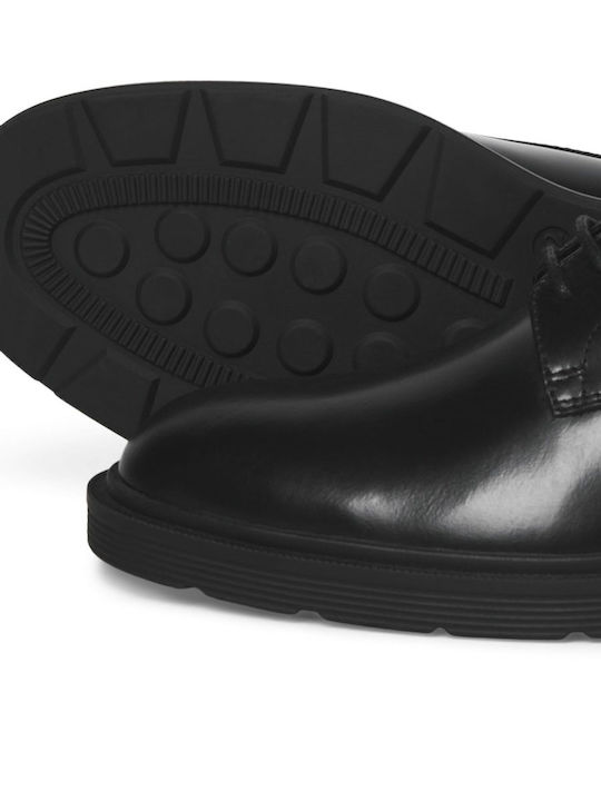 Men's Leather Casual Shoes Black