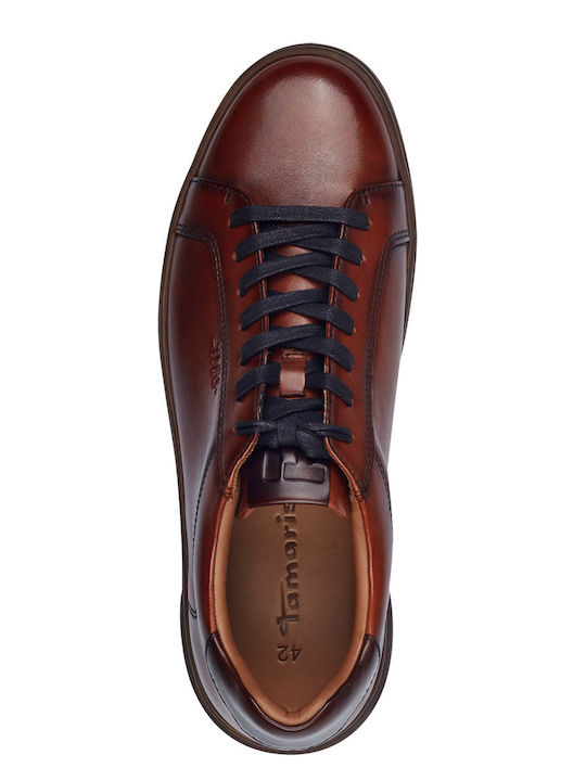 Δερμάτινα Ανδρικά Casual Παπούτσια Cognac