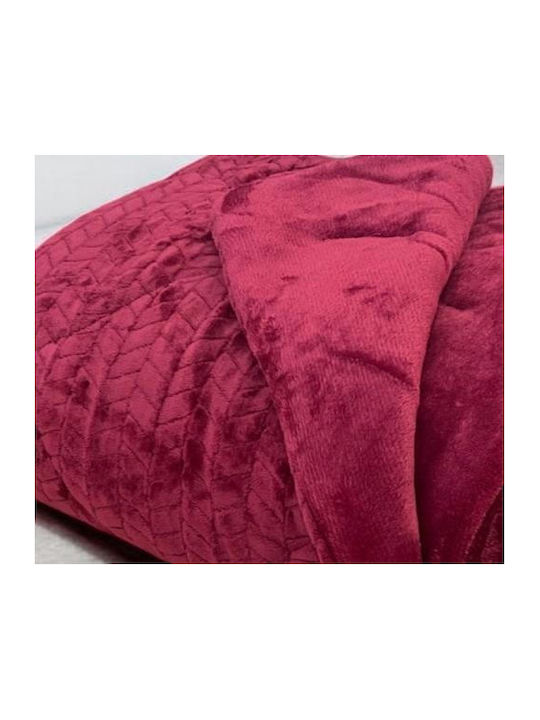 Linea Home Duvet Cover Queen 220x240cm Explora Bordeaux