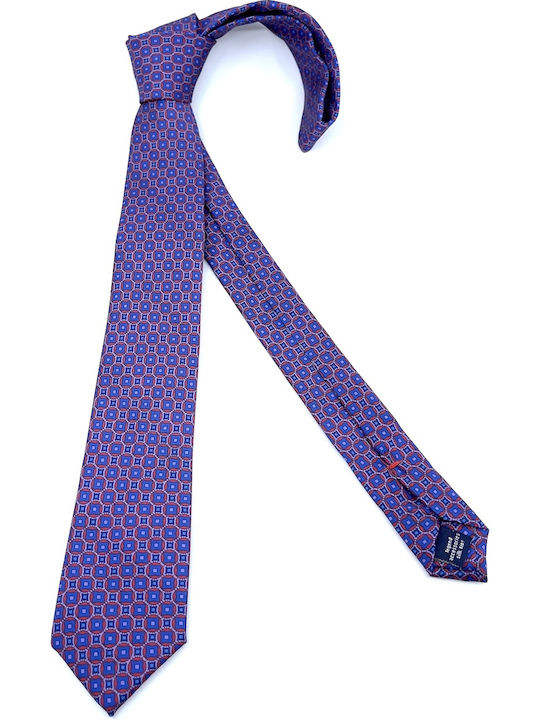 Legend Accessories Men's Tie Silk Printed in Purple Color