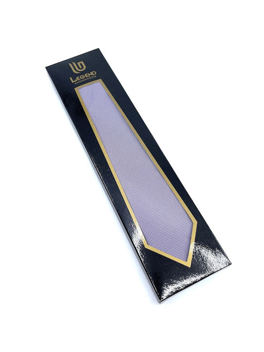 Legend Accessories Men's Tie Set Monochrome in Purple Color