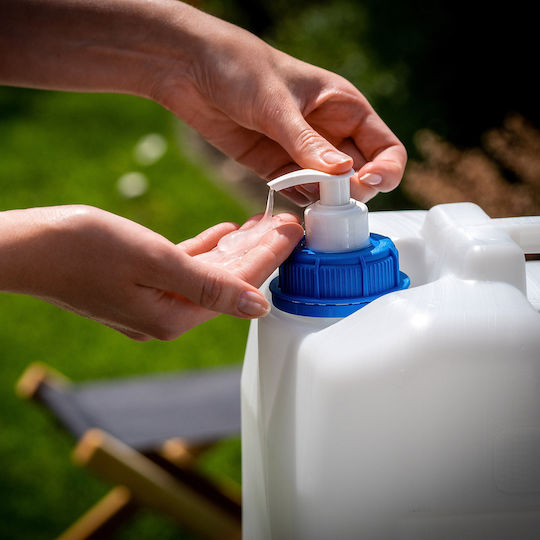 Recipient pentru apă Kadax, chiuvetă, rezervor, dozator de săpun lichid, 20l, robinet
