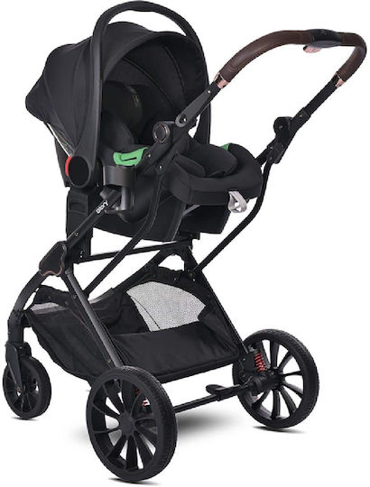 Lorelli Glory 2024 Verstellbar 2 in 1 Baby Kinderwagen Geeignet für Neugeborene Pink 9kg