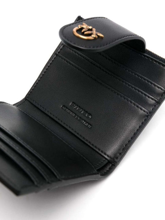 Small Leather Women's Wallet Black