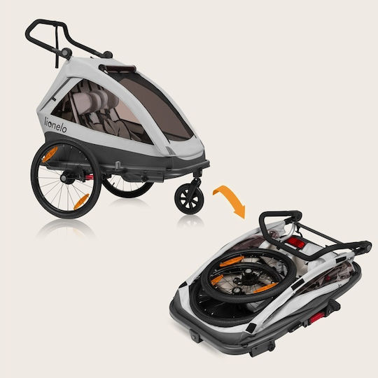 Lionelo Cama Kinderwagen Geeignet ab 6+ Monaten Gray Graphite