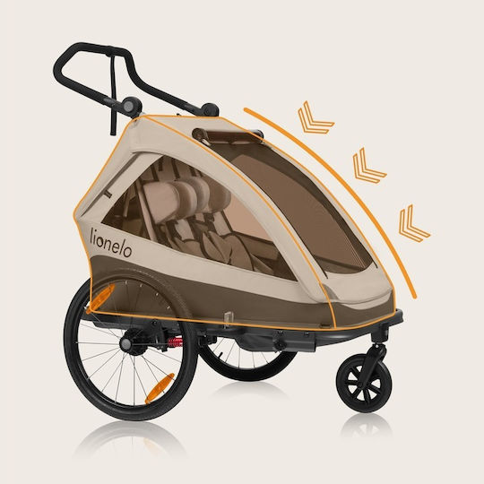 Lionelo Cama Kinderwagen Geeignet ab 6+ Monaten Gray Graphite