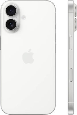 Apple iPhone 16 5G (8ГБ/128ГБ) Бял