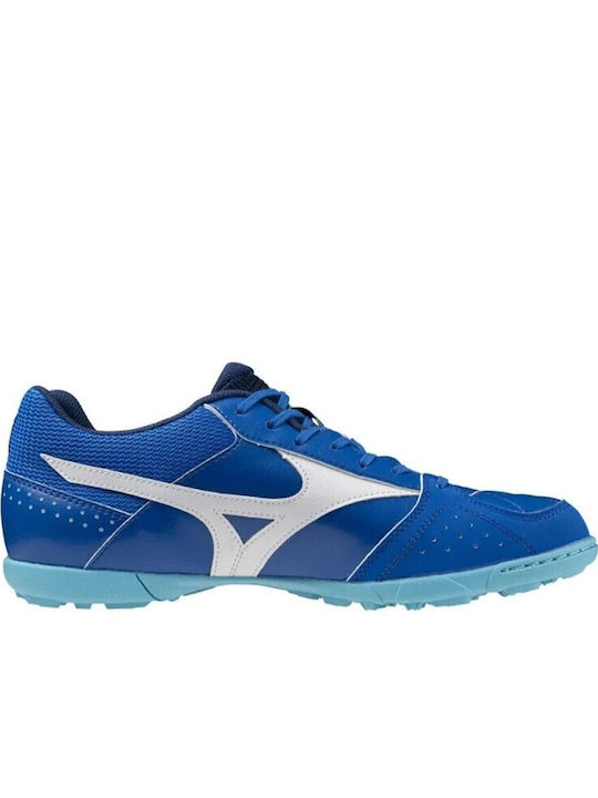 Mizuno Mrl Sala Club Football Shoes with Molded Cleats Blue