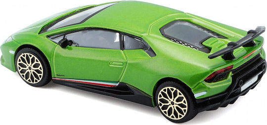 Bburago Performance Toy Car 1:43 Pull Back Lamborghini Huracan - Green for 3++ Years