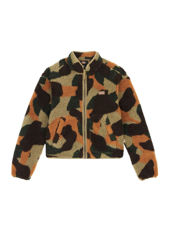 Mount Hope Fleece Damen Jacke in Grün Farbe