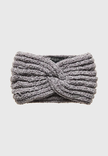 Headband Knitted in Gray color