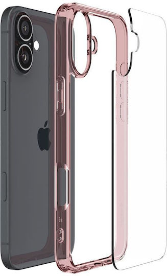 Spigen Ultra Hybrid Back Cover Plastic Durable Rose Crystal (iPhone 16)