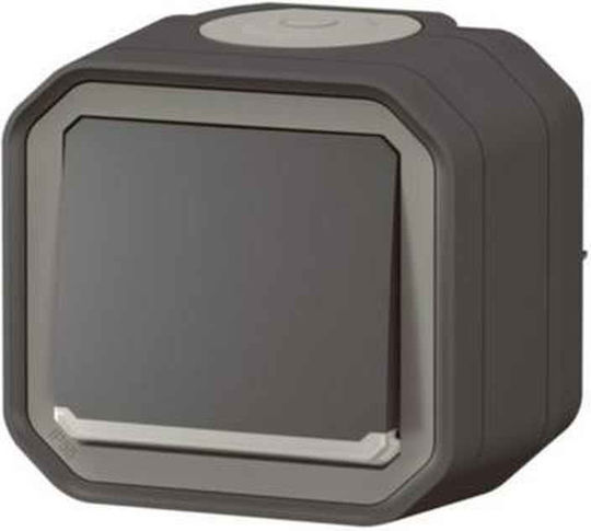 Legrand Plexo N Превключвателно копче с рамка в Сив цвят 069782L