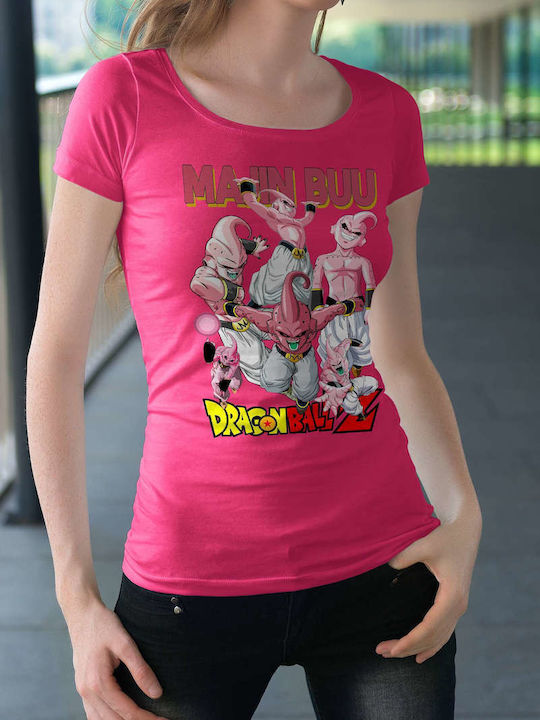 From T-shirt Dragon Ball Fuchsia Cotton