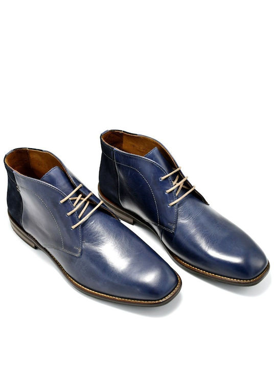 Lloyd Men's Leather Boots Blue