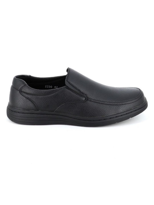 B-Soft Men's Moccasins Black