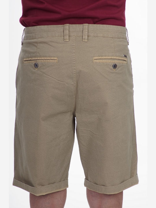 Lexton Ανδρική Βερμούδα Chino Chino Brown