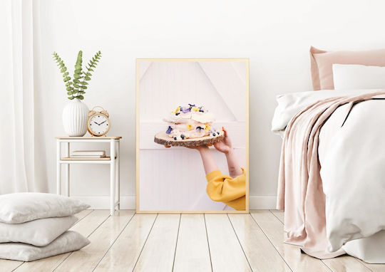 Πίνακας Decorative Cake Flowers Διακοσμητικό Κέικ Λουλούδια 80x120 Πίνακας Decorative Cake Flowers Διακοσμητικό Κέικ Λουλούδια 80x120