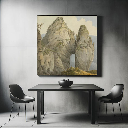 Tabloul Renard's Hole Dovedale Derbyshire 110x110