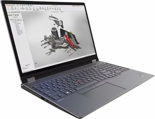 Lenovo ThinkPad T16 Gen 2 16" IPS FHD+ 144Hz (Ядро i7-13700HX/32ГБ/1000ГБ SSD/RTX 2000 Ada/W11 Pro) Буреносно сиво (ES Keyboard)