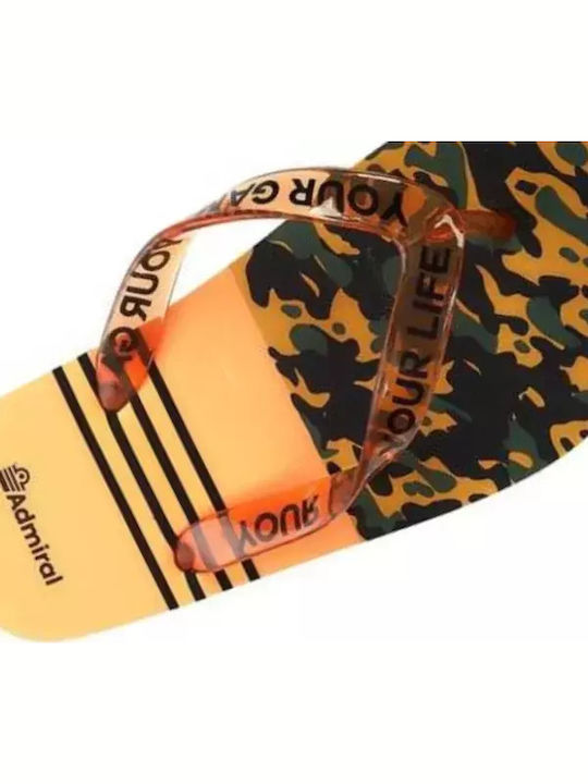 Παιδικές Σαγιονάρες Flip Flops Πορτοκαλί Ambi