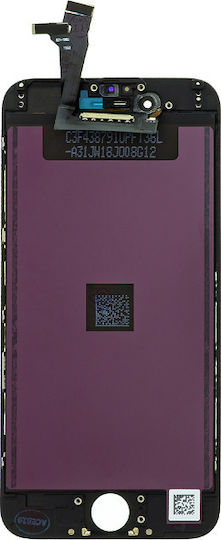 AUO Οθόνη mit Touch-Mechanismus für iPhone 6 (Schwarz)