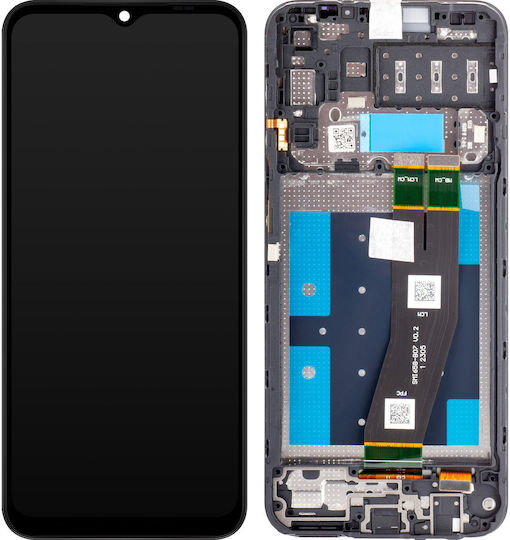 Samsung Οθόνη με Μηχανισμό Αφής για Galaxy A14 (Μαύρο)