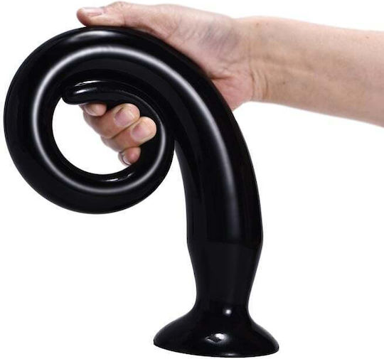 Kinksters Dildo με Βεντούζα Μαύρο 42cm