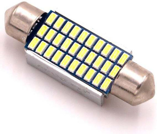 Maxeed Lamps Car 41mm 30 SMD Canbus LED 6500K Cold White 1pcs