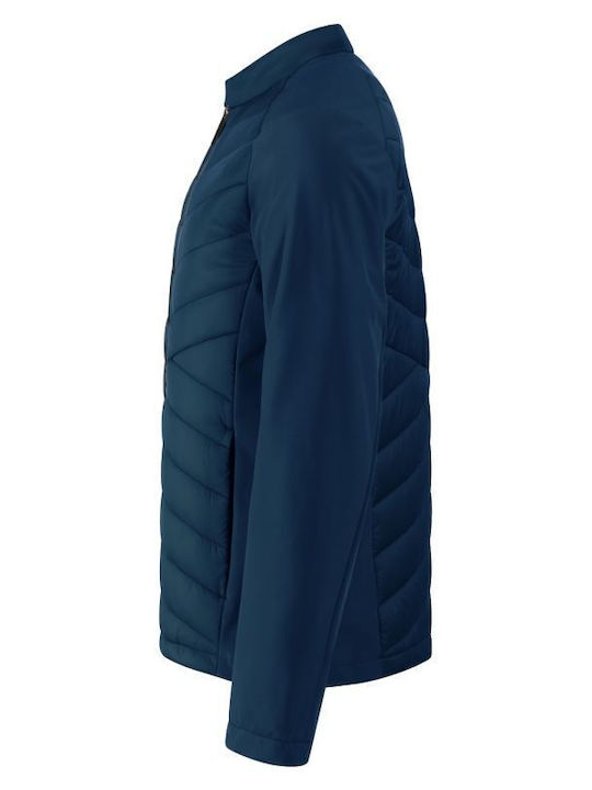 Μπουφάν Puffer Αδιάβροχο Navy Μπλε