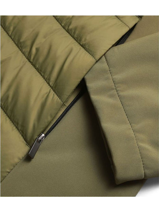Μπουφάν Puffer Αδιάβροχο Navy Μπλε