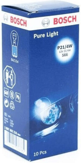 Bosch Lampen Auto Pure Light P21/4W 12V 21W 1Stück