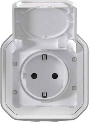 Legrand Plexo Power Socket White 1pcs