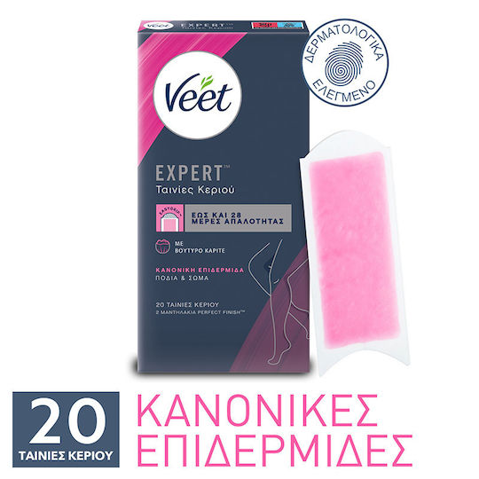 Veet Ταινίες Αποτρίχωσης 20τμχ