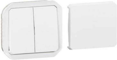 Legrand Plexo N Wall Switch White