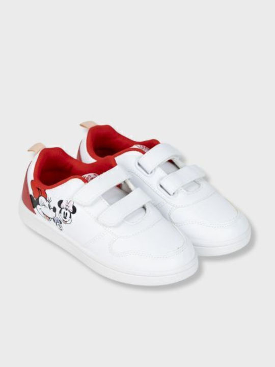 Disney Παιδικά Sneakers με Σκρατς Λευκά