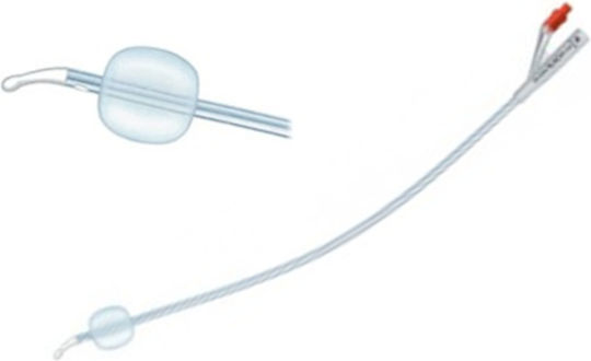 Rusch Tiemann Silicone Urinary Catheter 41cm No20 Yellow