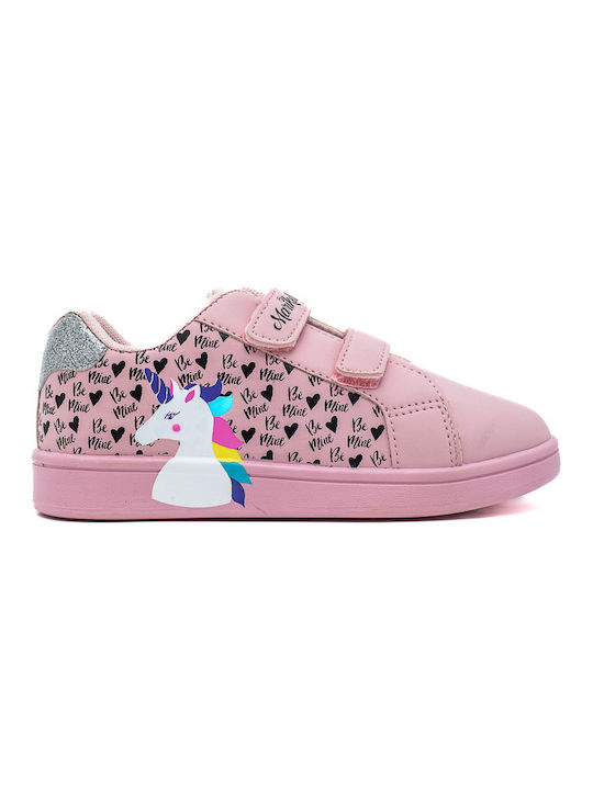 Παιδικά Sneakers με Σκρατς Ροζ