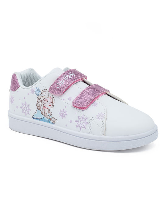 Kinder Sneakers mit Klettverschluss Weiß