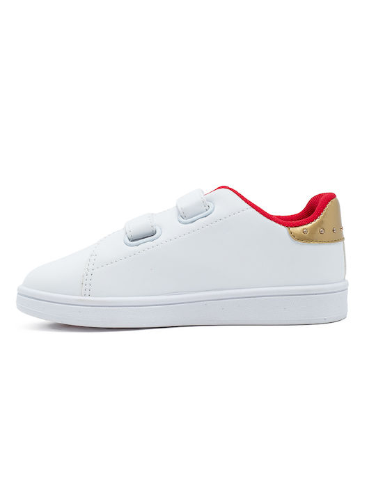 Kinder Sneakers mit Klettverschluss Weiß