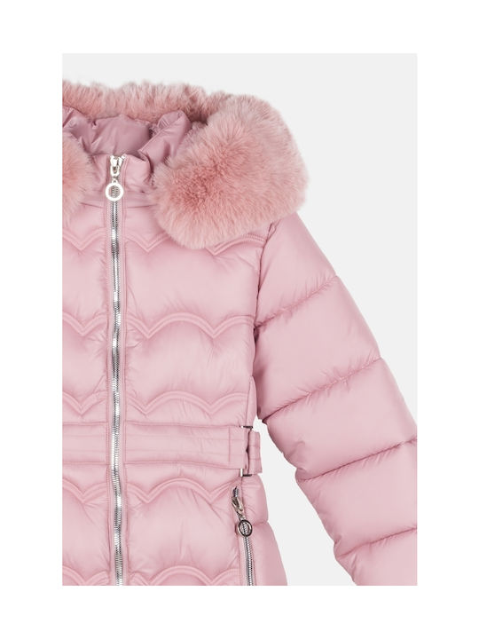 Joyce Kids Quilted Jacket Pink