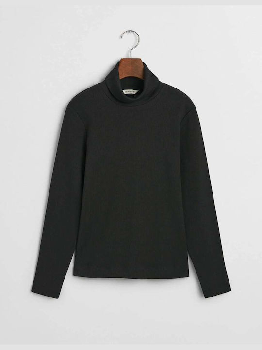 Gant Women's Blouse Long Sleeve Black